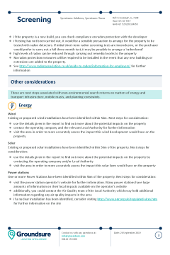 Groundsure Screening (With Professional Opinion) up to 15 hectares thumbnail