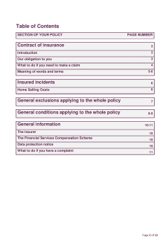 OneSearch Insure - Seller's Policy thumbnail