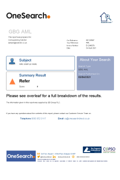 GBG AML (Anti-Money Laundering) Check thumbnail