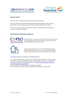 CON29DW Wessex Water - Commercial thumbnail