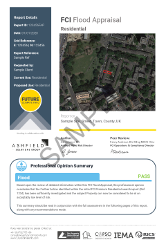 FCI Flood Appraisal - Residential thumbnail
