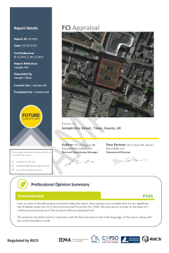 FCI Flood Appraisal - Commercial thumbnail