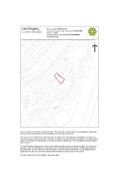 Land Registry Plan thumbnail