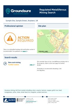 Groundsure Metalliferous Mining thumbnail