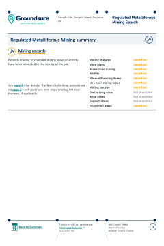 Groundsure Metalliferous Mining thumbnail