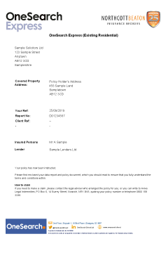 OneSearch Express (Existing Residential) thumbnail